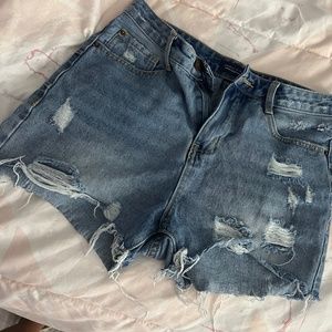 Jean shorts